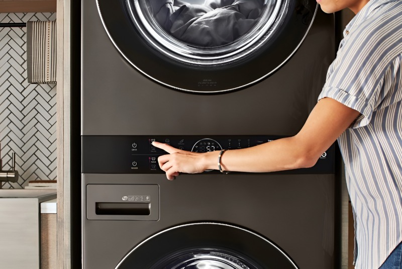 Stackable Washer and Dryer Repair in Temescal Valley